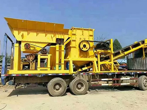 30tph Basalt Gravel Mobile Stone Crusher Machine